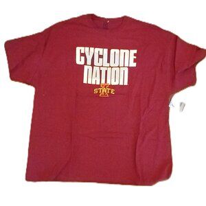 Iowa State Cyclones Maroon T Shirt by Pro Edge - Size 3XL